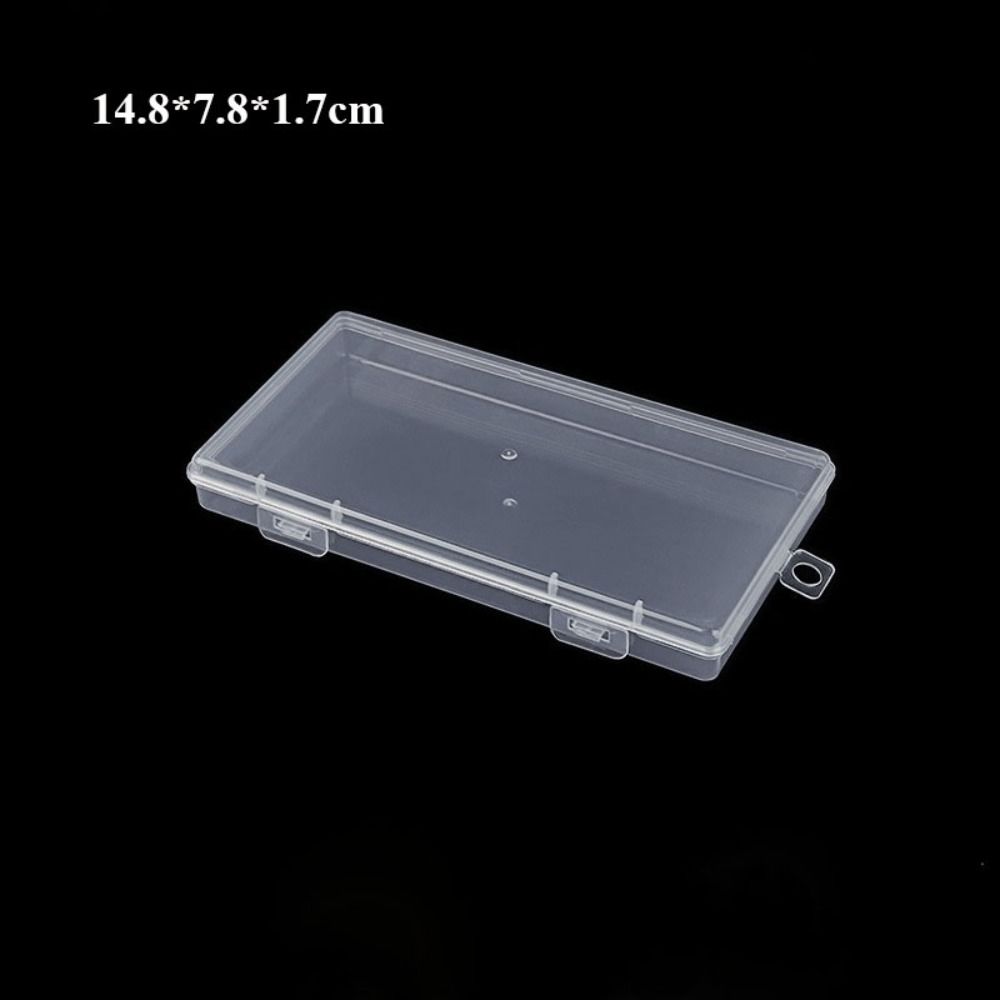 Прозрачный ящик для хранения пластиковый кейс для мелких предметов 5 размеров органайзер для электроинструментов держатель