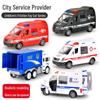Inertia Toy Car: Educational Children's Ambulance Model