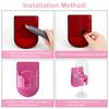 Multi-Functional Wall-Mounted Bath Bathtub Bathroom Silicone Shower Wine Glass Beer Cans Bottle Drink Cup Holder