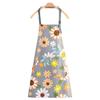 1PC Oil-Proof Sunflower Waterproof Restaurant Supplies Kitchen Aprons Adjustable Sleeveless Cartoon Anti-dirty Aprons