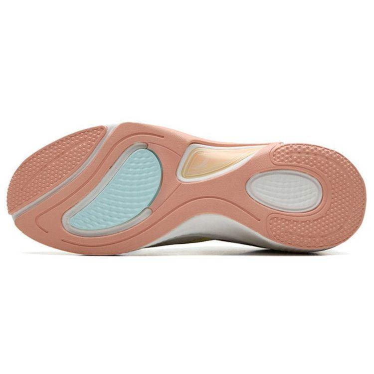 Anta Lightweight Breathable Shock Absorbing Non-Slip Durable Running Shoes Women Sneakers White Blue Purple 122235556-4