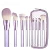 9pcs/1 Set Makeup Brush Set Loose Brush Complete Concealer Eyeshadow Shadow Foundation Fiber Brush With Brush Pack Beauty Tools