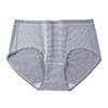 Super Soft Breathable Underwear Skin Friendly Antibacterial Underwear Striped Minimalist Underwear Comfortable Women's Underwear