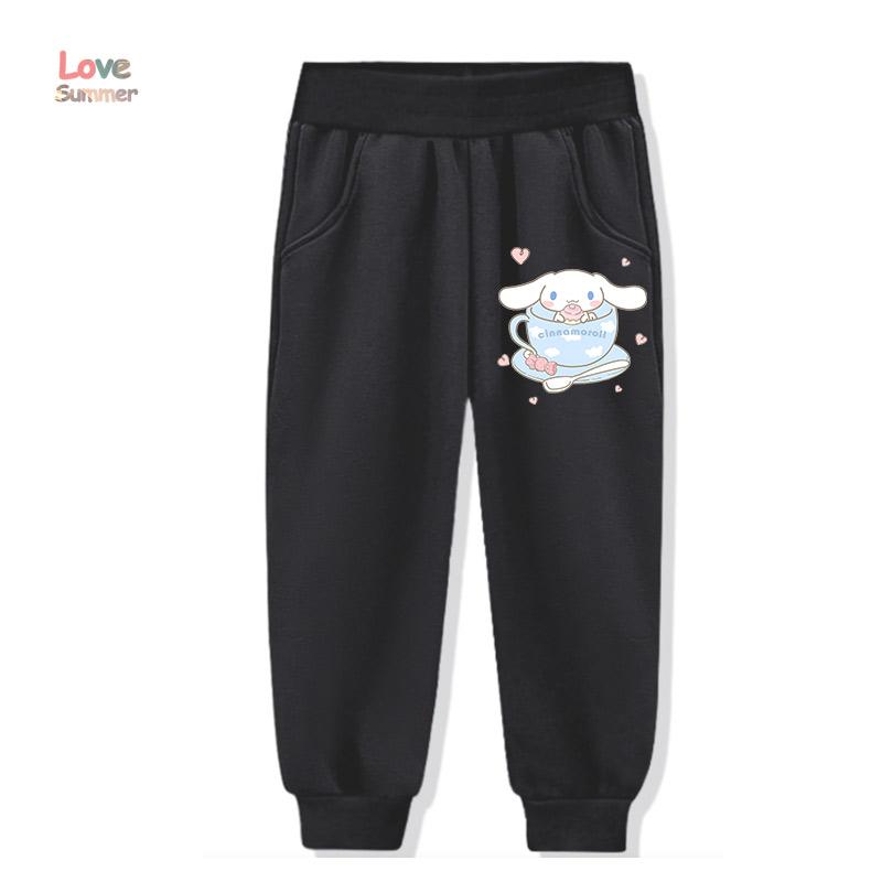 Девочка Киннаморолл Милая Повседневная Футболка с коротким рукавом 2026 Лето Принт Идеальный Подарок для Детей 4-14 лет Модная для Уличной Моды обратно в школу