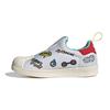 Aaron Kai X Superstar 360 Primeblue J Pop Art Style Waves Kids Sneakers White Cloud-White Vivid-Green FX4920