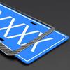 Защитная рамка для номерного знака BMW для 3, 5 Серии и X1-X5 - Утолщенный держатель из алюминиевого сплава.