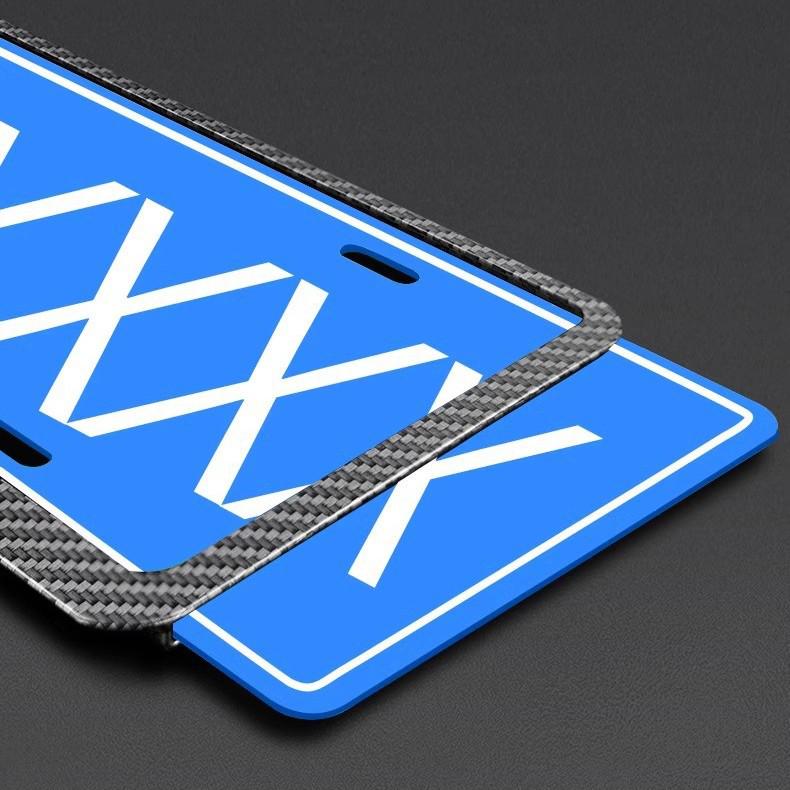 Защитная рамка для номерного знака BMW для 3, 5 Серии и X1-X5 - Утолщенный держатель из алюминиевого сплава.