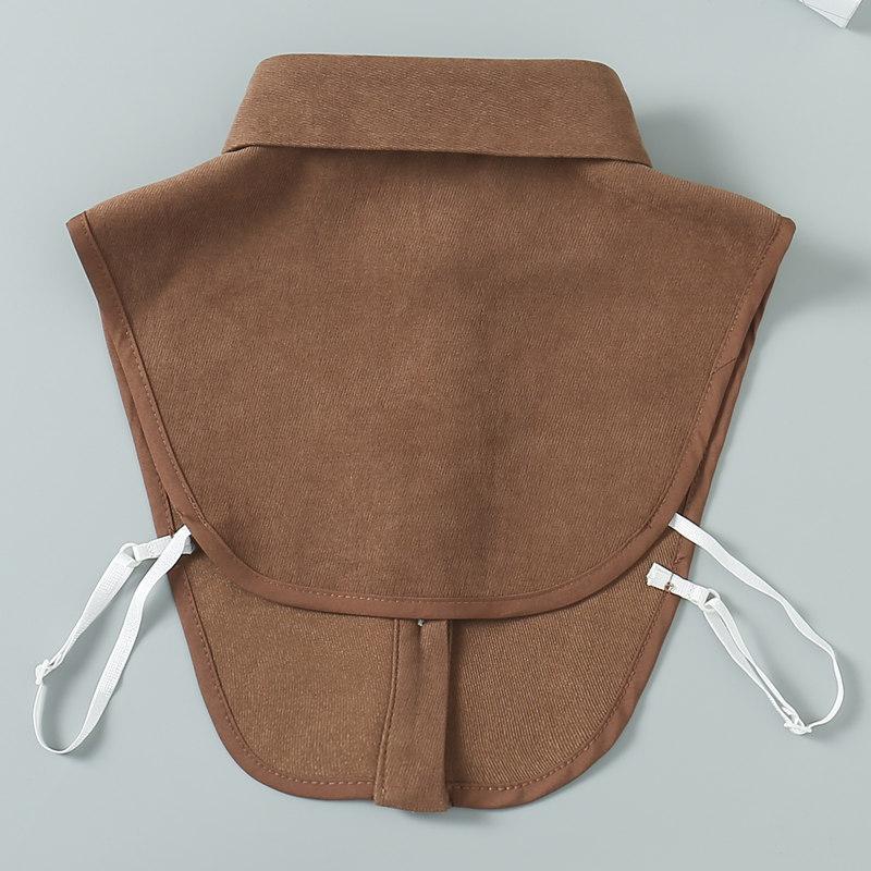 Поддельный воротник, детский универсальный поддельный воротник, осенне-зимний свитер, декоративный воротник, корейская версия, кофейный воротник, рубашка, поддельный воротник