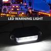 2Pcs 12V-24V LED License Plate Light Waterproof Side Lamp Step Bulbs Tail Lamp  Van Installation