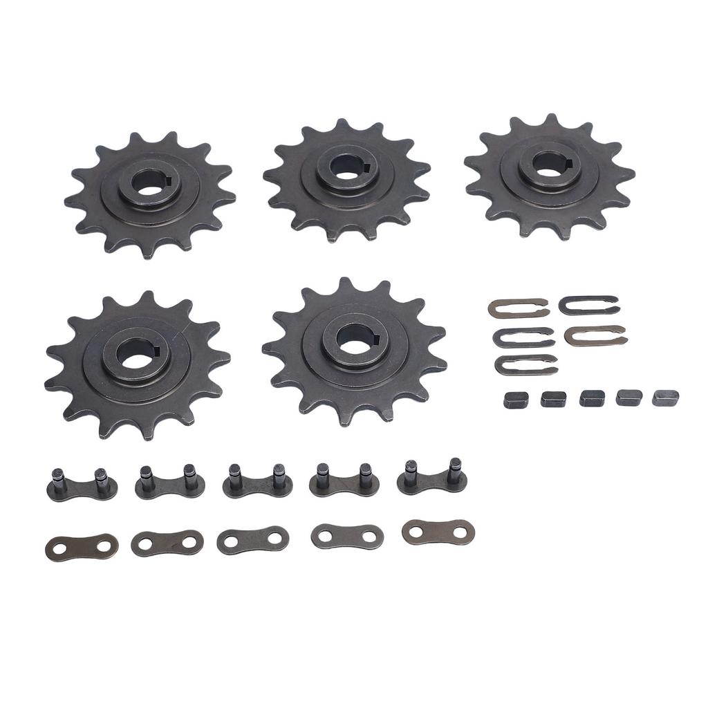 Задняя звезда 410 13T с набором соединительных звеньев 410 для картинга, мотоцикла, квадроцикла