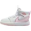Air 1 Mid RM EasyOn PS White Pink Foam Kids Sneakers Fire-Red FQ1282-101