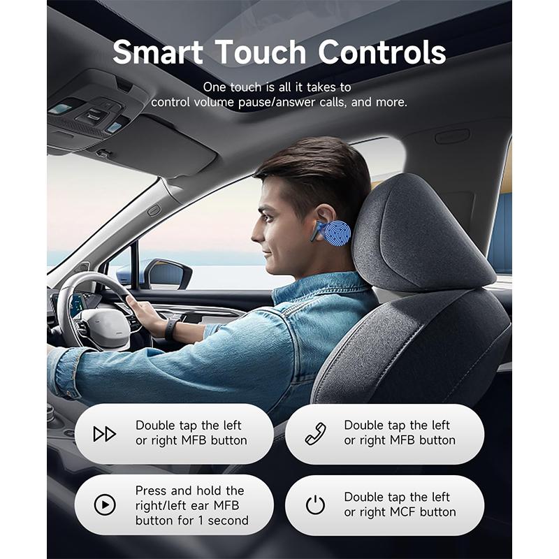 Беспроводные наушники-вкладыши Спортивные наушники Bluetooth Стереонаушники Беспроводные наушники с двойным светодиодным дисплеем Наушники-вкладыши