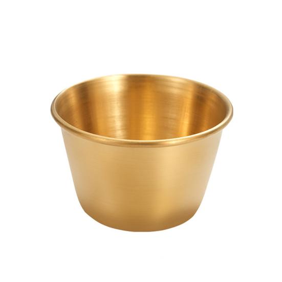 Полированная Штабелируемая Соусница Нержавеющая Сталь 304 Цельная Конструкция Чашка для Приправ