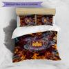 West Ham United Football Printed 3 Pieces Bedding Set, Comfortable Skin Friendly Bedroom Duvet Cover Set