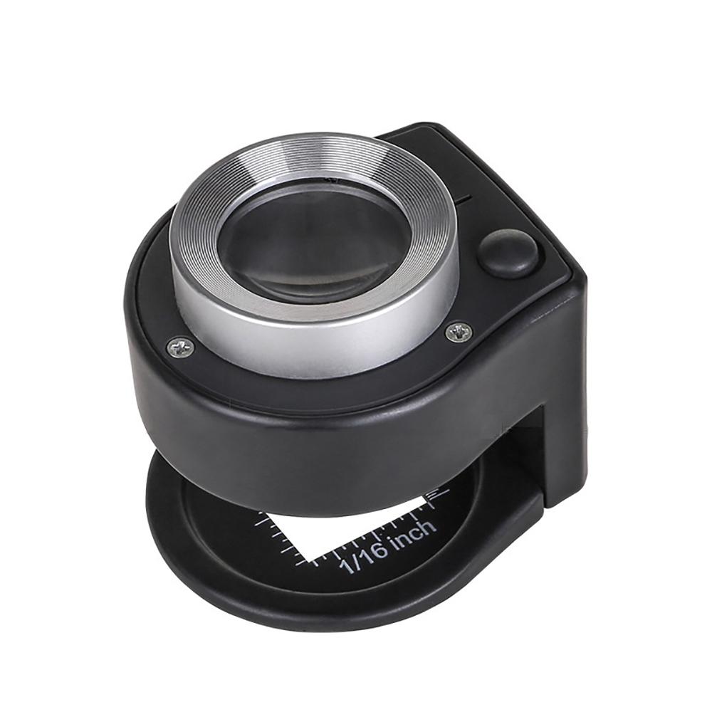 Magnifying Glass Lens Handheld Jewelry Identification Tools Magnifier Loupe Optical Instrument