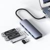 Aluminum Alloy 4 in 1 Type C USB  Hub Adapter  Usb 3.0*4 Port Usb Adapter