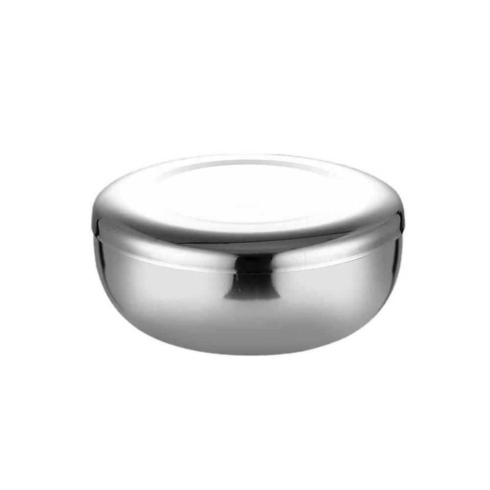 Unbreakable Korean Rice Bowl Stainless Steel Pickle Container Kitchen Tool Ramen Bowl Children