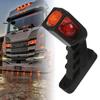 9 LED Truck Tail Light Bright Turn Signal Brake Reverse Tail Light for 12-24V Truck Boats Snowmobile Trailer Pickup