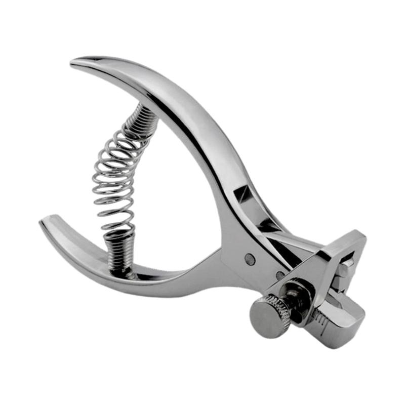 Металлические плоскогубцы-пробойник 3 мм Эргономичная рукоятка Сверхмощный инструмент для пробивания кожи