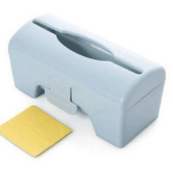 Q Colorful Wall-Mounted Trash Bag Organizer & Kitchen Dispenser