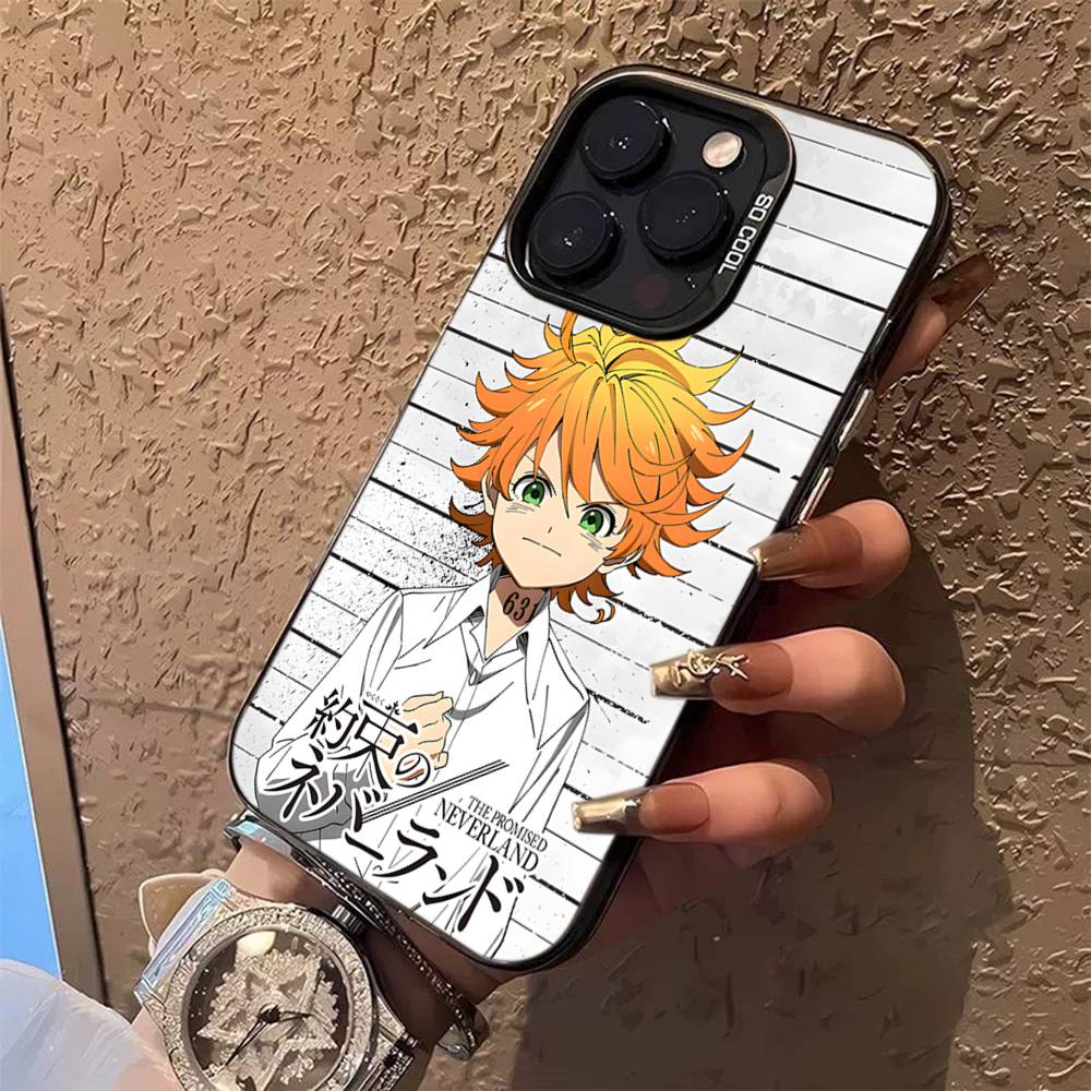 Чехол для телефона The Promised Neverland для iPhone 17 16 15 14 13 12 11 Pro MAX Plus Цветной Матовый Задний Чехол