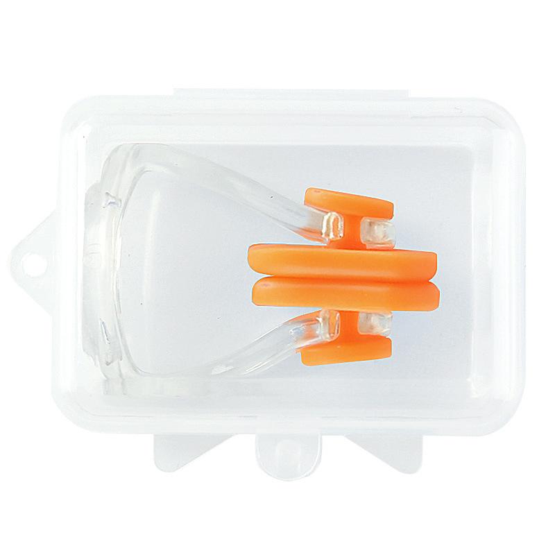 Плавательный зажим для носа многоразовый мягкий силиконовый водонепроницаемый носовые заглушки защита для детей взрослых начинающих серфинг дайвинг аксессуары