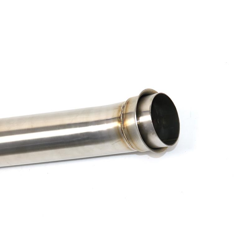 60mm Motorcycle Exhaust Muffler Stainless Steel Middle Link Pipe For KTM 1290 Super Duke R 2014 2015 2016 2017 2018 2019
