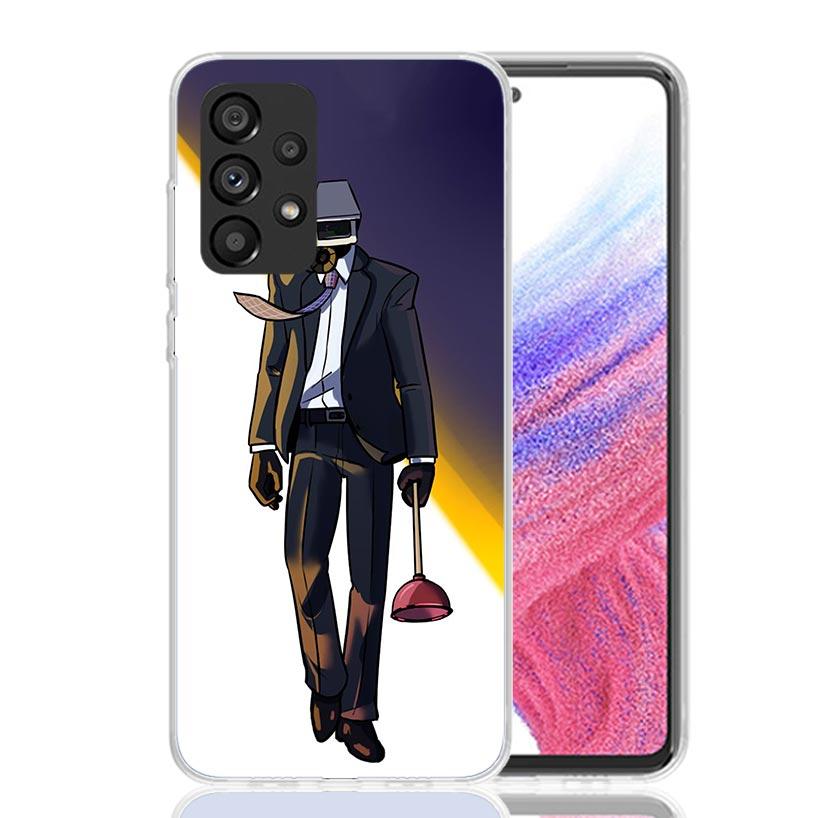 Чехол для мобильного телефона S-Skibidi Toilet для Samsung Galaxy A17 A16 A14 A15 A13 A57 A56 A54 A55 A53 A37 A36 A34 A35 A33 A26 A24 A