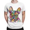 French Bulldog colorful Novelty 100 Cotton TShirt French Bulldog Tees Tops For Unisex