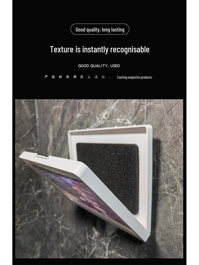 Водонепроницаемый держатель для iPad и планшета для ванной – Белый АБС-пластик