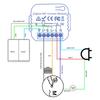 Tuya Умный ZigBee Модуль Переключателя Штор с RF433 для Мотора Рулонных Штор/Жалюзи Управление через Приложение Smart Life Alexa Google Home 2MQTT