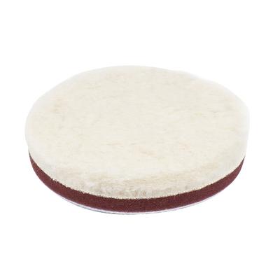 Wool Fur Polishing Pad Medium 150mm Adet-35 Amio-04883