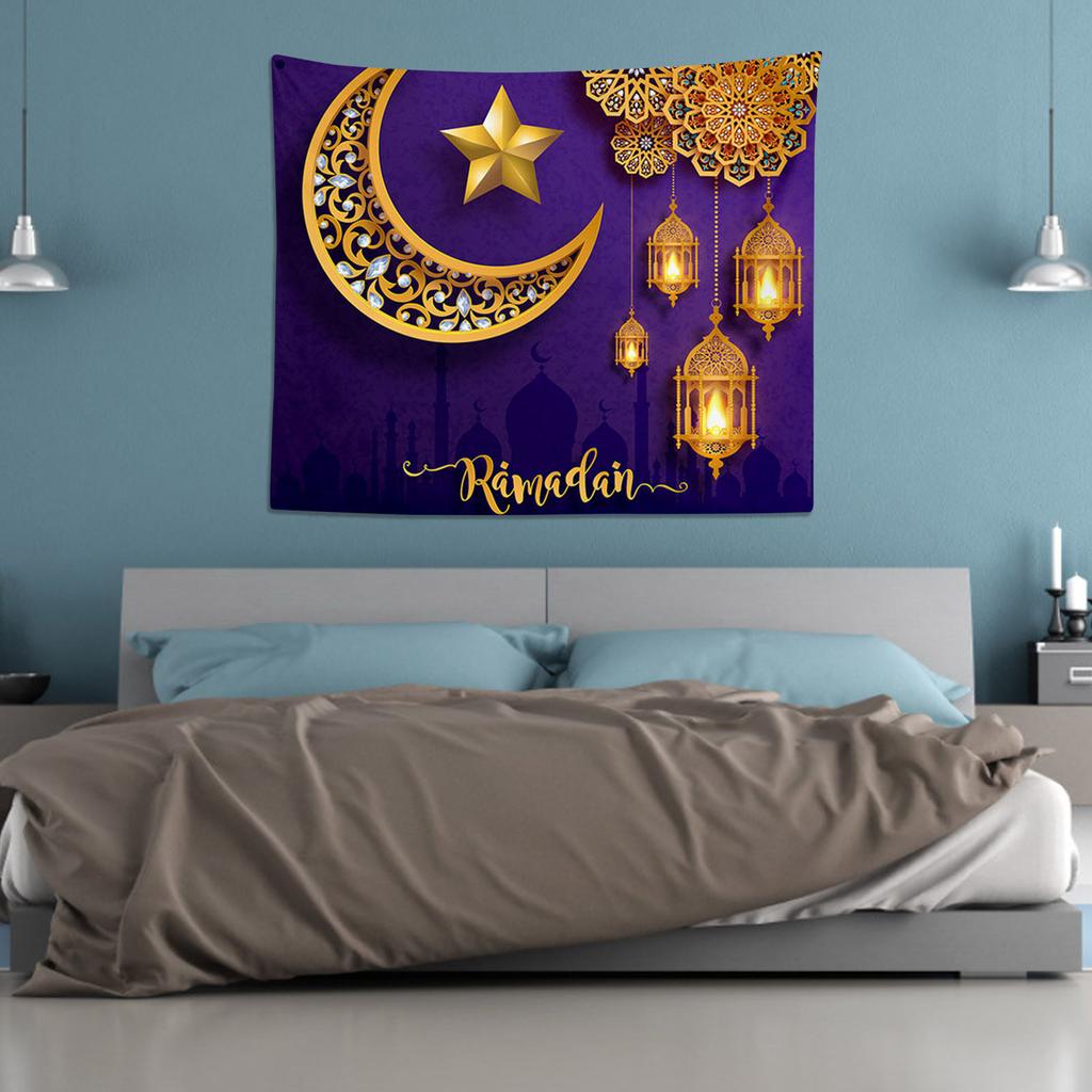 Фестиваль Рамадан гобелен настенное украшение открытый коврик для пикника скатерть