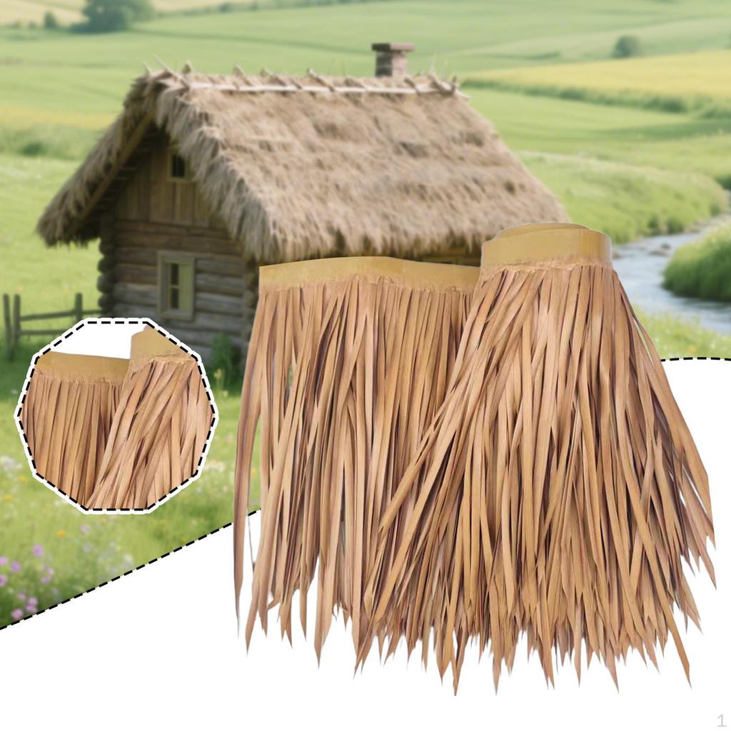 Artificial Palm Roof Accessories, Realistic Bar Grass, Grass Base Roof, Roll for