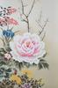 Галерея Hare no Machi, подвесной свиток Four Seasons Yamamura Kanpo, круглый год, цветы, Shakuzo, 44,5×164 см