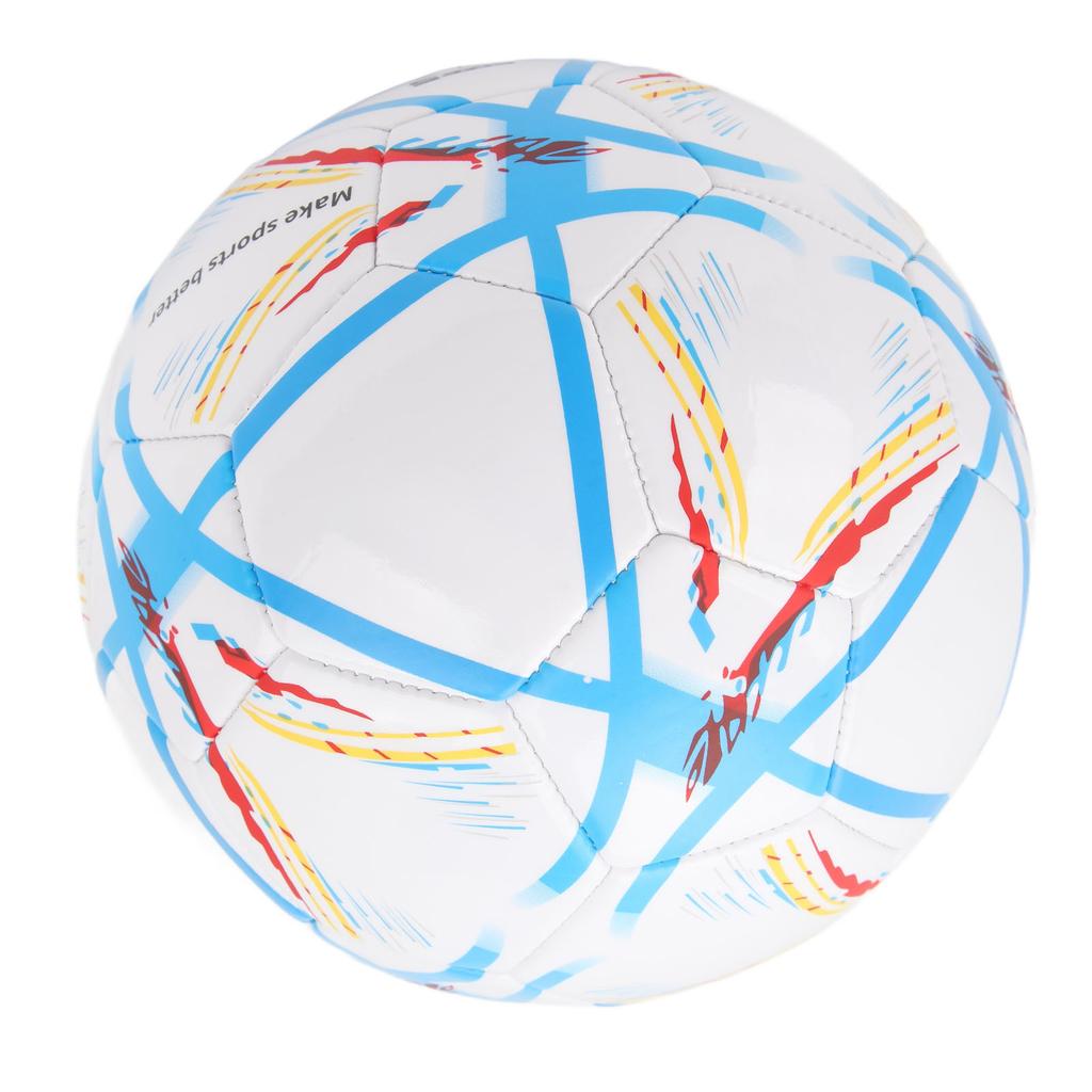 Adult Size 5 Soccer Ball PVC Soccer Ball Wear Resistant Explosion Proof Football for Game Training Practice Youth Adult