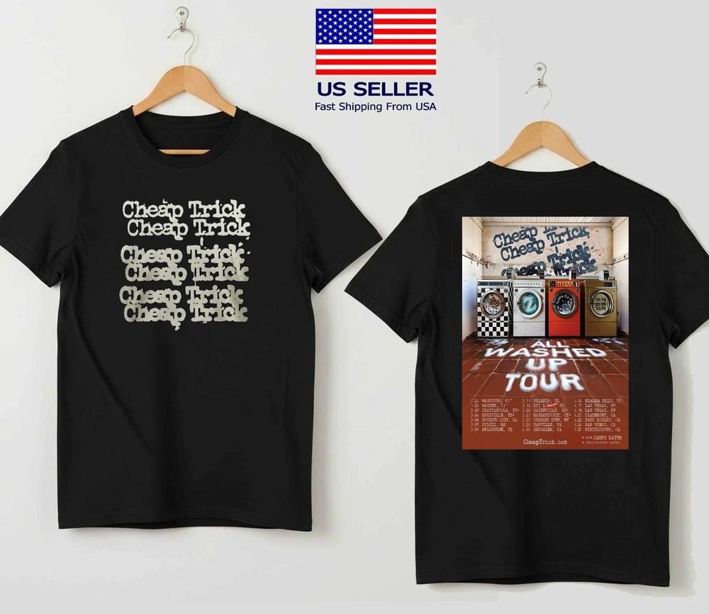Cheap Trick All Washed Up 2026 Tour T-Shirt Unisex T-Shirt
