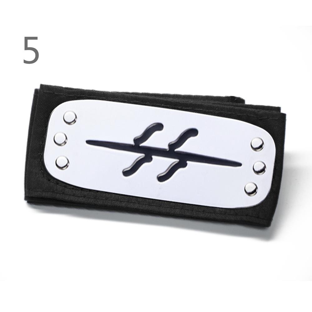 Anime Kakashi Headband Cosplay Costumes Accessories Props Itachi Akatsuki Madara Sign Headband Figure Model Gifts