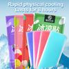 10Pcs Summer Cool Paste Fruit Flavor Ice Paste Cooling Stickers Cool Heat Prevention Stickers Multi-Purpose Portable Cool Paste