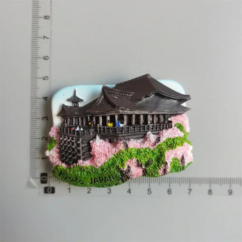 Японские магниты на холодильник гора Фудзи Токио Киото туристический сувенир ремесленные подарки смоляные магнитные наклейки на холодильник украшение дома