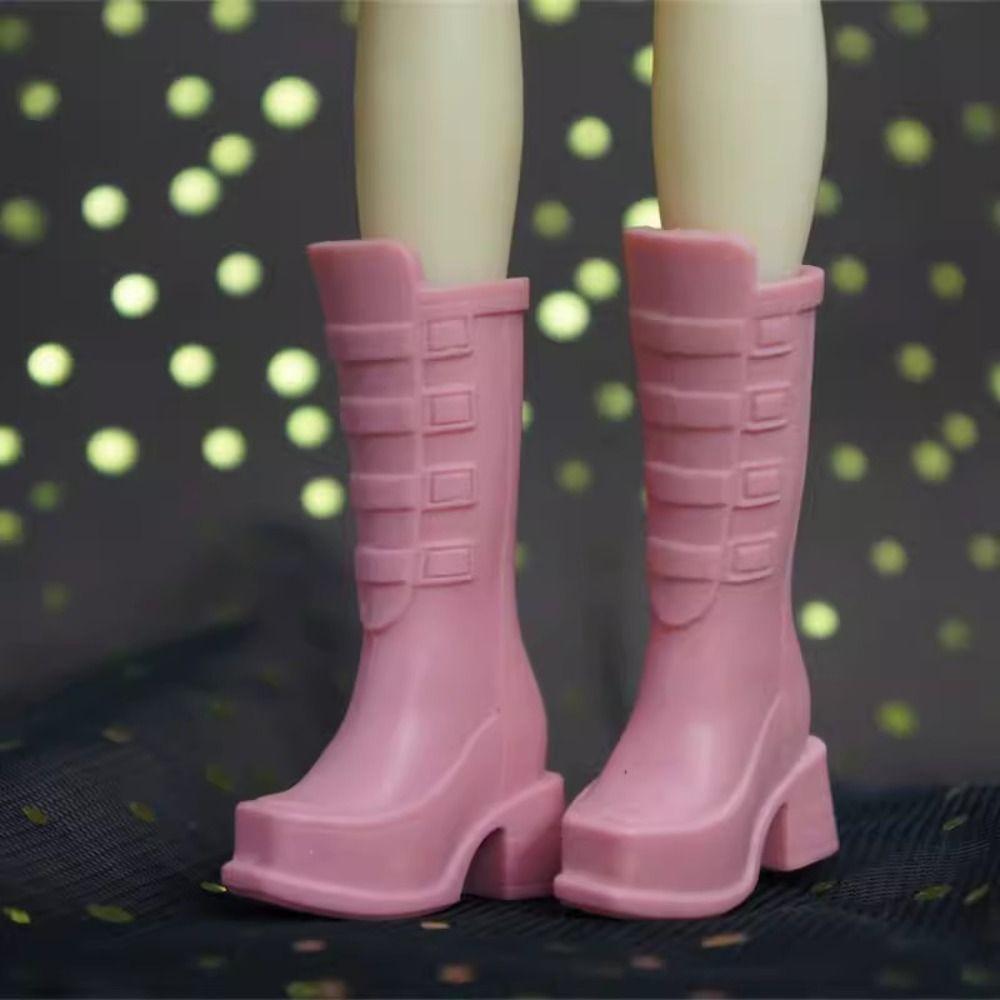 Original High Heels Shoes Quality Super Model Boots High Quality 1/6 Doll Shoes  Doll Accessories