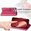Leather Wallet Flip Case for Huawei Nova 15 14 13 12 12S 11 9 Ultra Pro SE Y72 Y63 Y73 9 Embossed Clover Floral Design