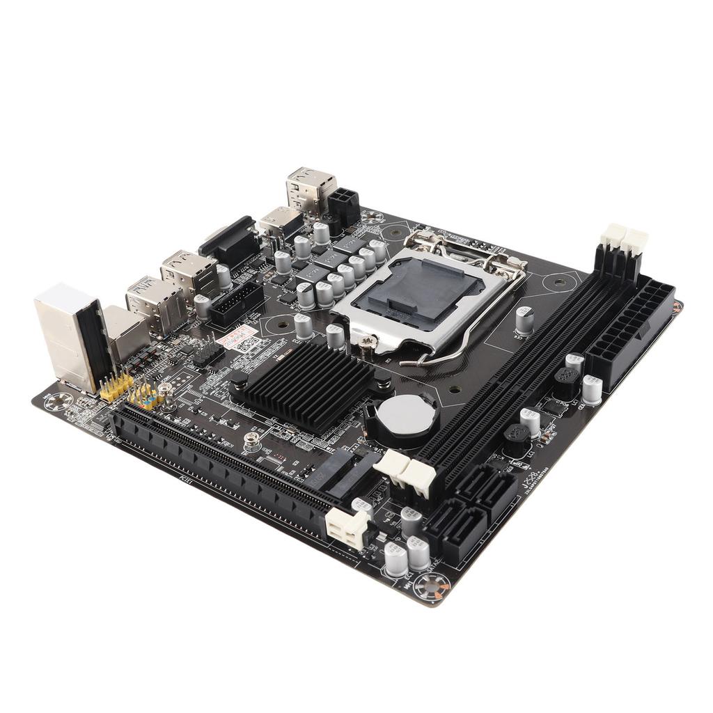 Desktop Motherboard PCIe 16X DDR3 Memory VGA HD Port Multiphase Power SATA3.0 LGA1155 Motherboard for PC Replacement