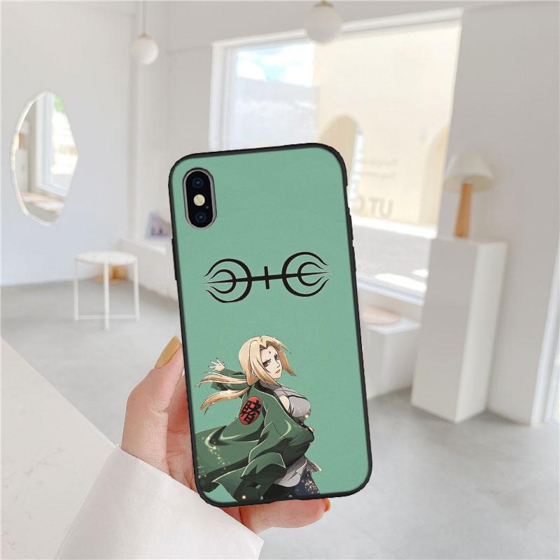 LO72 NARUTO Tsunade Soft Shell Phone Case for OPPO A3 Pro A72 A74 A76 A77 A77S A78 A79 A94 A95 A18 A40M A58