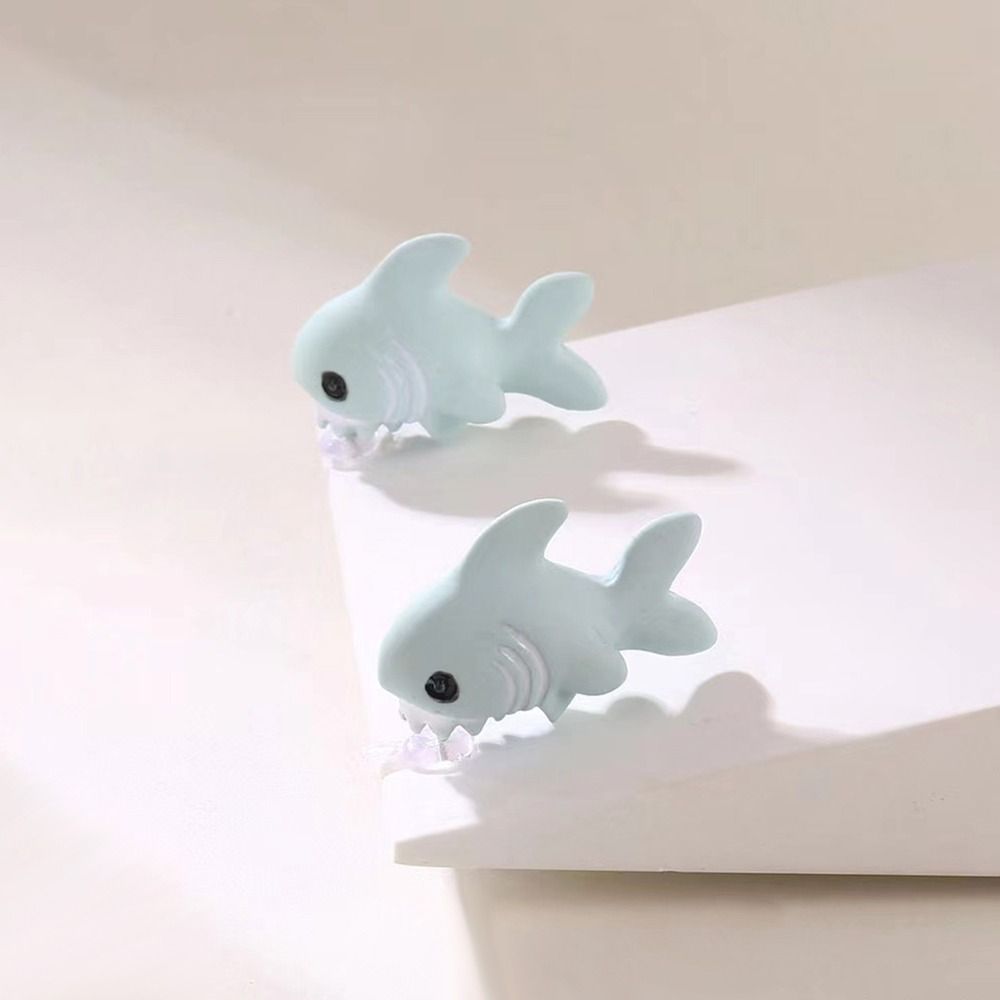 Whale Cartoon  Animal Biting Stud Earrings Metal Whale Earrings Dinosaur Bite Earring  Girl