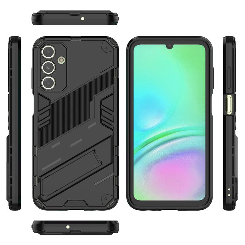 For Samsung Galaxy A15 Case Punk Armor PC Stand Holder Cases Shockproof TPU Phone Back Cover Samsung Galaxy A05 A05S A15 A25 5G