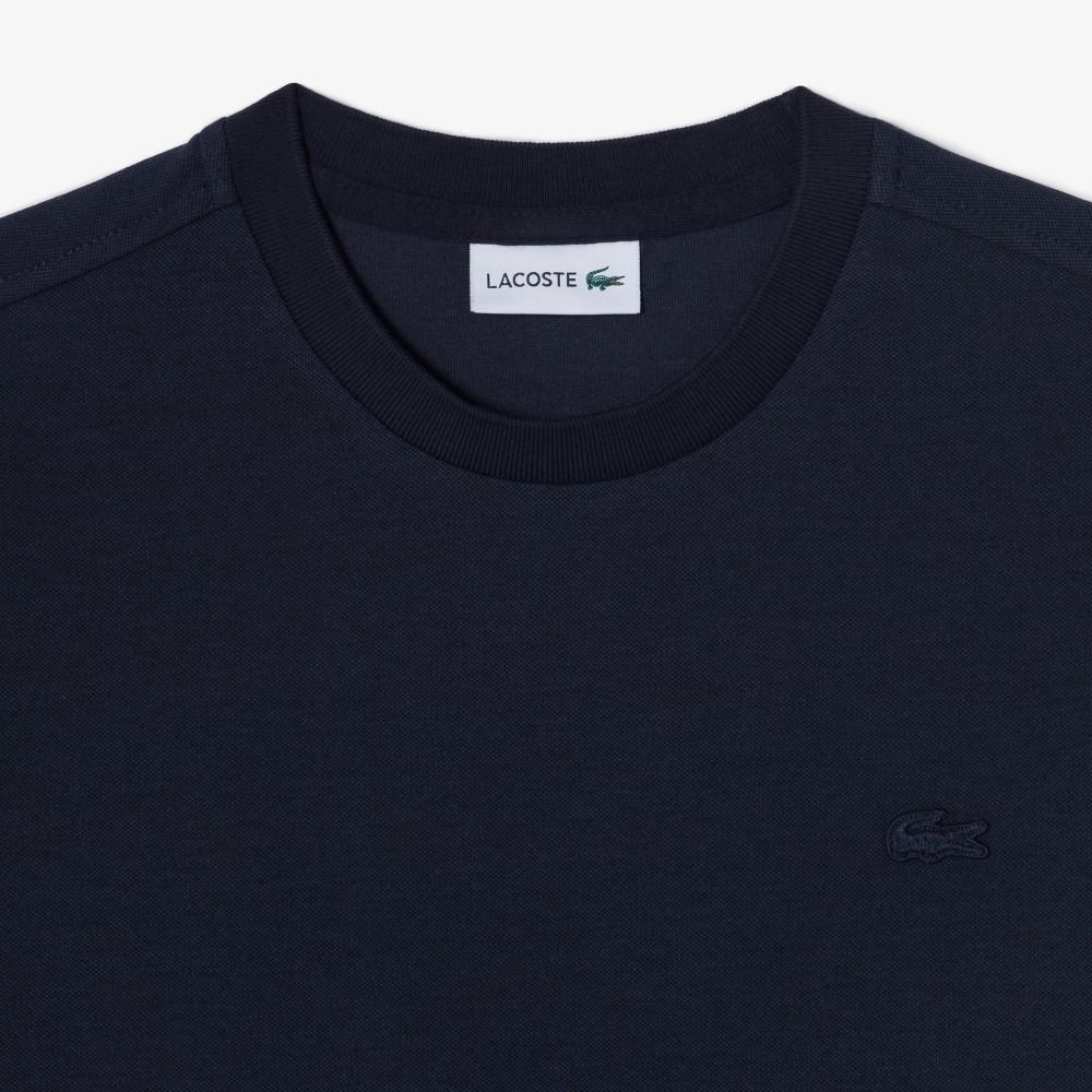 [lacoste] Men's Strong Twist Caviar Pique Short-Sleeve T-Shirt TH742E-56G166