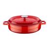 Lava Multi-Purpose Shallow Pot Trendy Red, Diameter (HE) 28cm