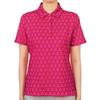 Zipore Golfwear Женская футболка с воротником и коротким рукавом g4lS23k563 Sor