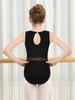Балетный купальник для девочек, купальник с открытой спиной для танцевальной практики
